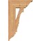 Ekena Millwork Balboa Traditional Smooth Bracket w/ Offset Brace, Western Red Cedar, 7 1/2"W x 18"D x 30"H BKT0806X18X30BOA01SWR - alternate 4